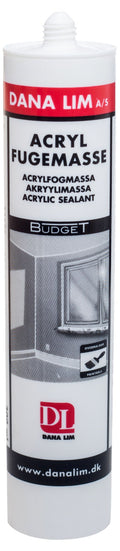 Budget Acrylfugemasse 501 Hvid