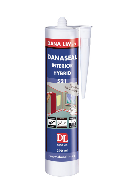 Danaseal Interior 521 NCS 1803-Y33-R Lysgrå