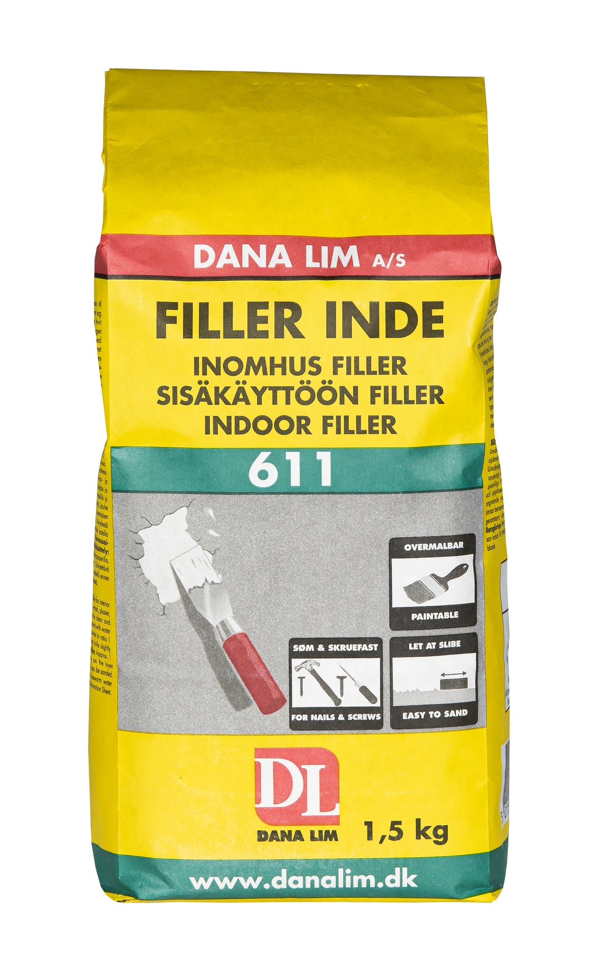 Filler Indendørs 611 1,5 kg
