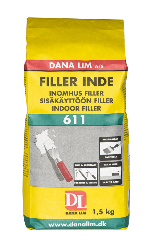 Filler Indendørs 611 1,5 kg
