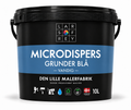 Microdispers Grunder Blå vandig, 10 liter spand fra Den Lille Malerfabrik