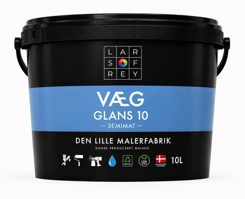 Vægmaling Glans 10
